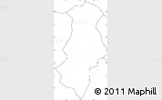 Blank Simple Map of Longchuan, no labels