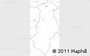 Blank Simple Map of Longchuan