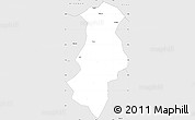 Silver Style Simple Map of Longchuan