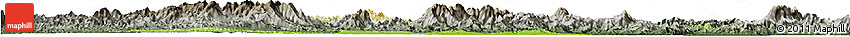 Physical Horizon Map of Luoding, darken, semi-desaturated