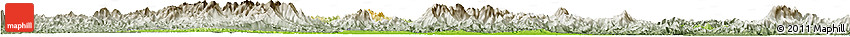 Physical Horizon Map of Luoding, semi-desaturated