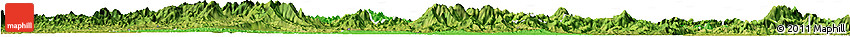 Political Horizon Map of Luoding, satellite outside