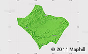 Political Map of Luoding, cropped outside