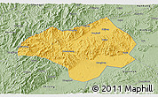 Savanna Style 3D Map of Nanxiong