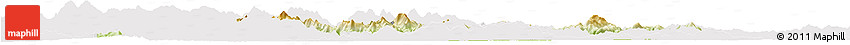 Physical Horizon Map of Nanxiong, cropped outside