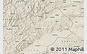 Shaded Relief Map of Nanxiong