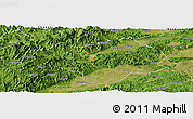 Satellite Panoramic Map of Nanxiong