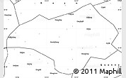 Blank Simple Map of Nanxiong