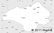 Silver Style Simple Map of Nanxiong