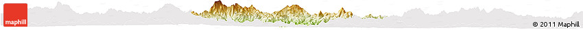 Physical Horizon Map of Pingyuan, cropped outside