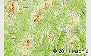 Physical Map of Pingyuan