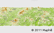 Physical Panoramic Map of Pingyuan