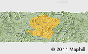 Savanna Style Panoramic Map of Pingyuan