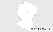 Classic Style Simple Map of Pingyuan, cropped outside