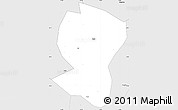 Silver Style Simple Map of Pingyuan