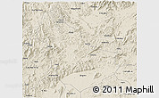 Shaded Relief 3D Map of Qingyuan