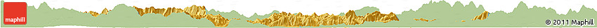 Savanna Style Horizon Map of Qingyuan, single color outside