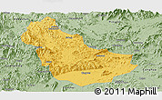 Savanna Style Panoramic Map of Qingyuan