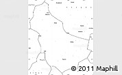 Blank Simple Map of Qingyuan