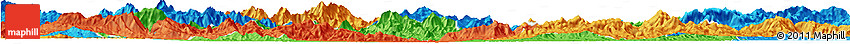 Political Horizon Map of Qujiang
