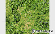 Satellite Map of Qujiang