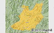 Savanna Style Map of Qujiang