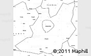 Blank Simple Map of Qujiang