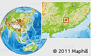 Physical Location Map of Shixing