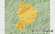 Savanna Style Map of Shixing