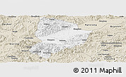 Classic Style Panoramic Map of Shixing