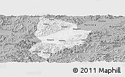Gray Panoramic Map of Shixing