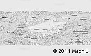 Silver Style Panoramic Map of Shixing
