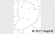Blank Simple Map of Shixing