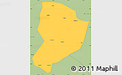 Savanna Style Simple Map of Shixing