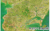 Satellite 3D Map of Suixi