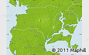 Physical Map of Suixi