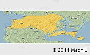 Savanna Style Panoramic Map of Suixi