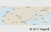 Shaded Relief Panoramic Map of Suixi