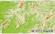 Physical 3D Map of Wengyuan