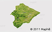 Satellite Panoramic Map of Wuhua, cropped outside