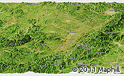 Satellite Panoramic Map of Wuhua