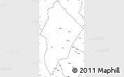 Blank Simple Map of Wuhua