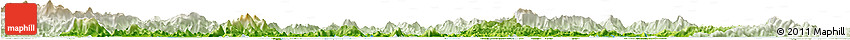 Physical Horizon Map of Yangjiang, lighten Physical Horizon Map of Yangjiang, lighten