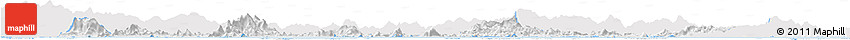 Silver Style Horizon Map of Yangjiang, single color outside Silver Style Horizon Map of Yangjiang, single color outside