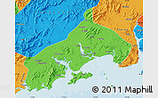 Political Map of Yangjiang