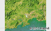 Satellite Map of Yangjiang
