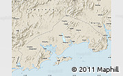 Shaded Relief Map of Yangjiang