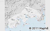 Silver Style Map of Yangjiang