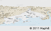 Classic Style Panoramic Map of Yangjiang