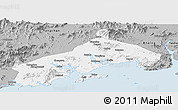 Gray Panoramic Map of Yangjiang